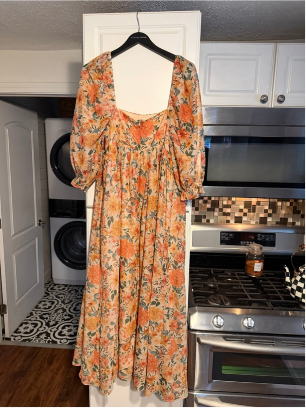 Storia Estelle Babydoll Floral Maxi Dress - Picture 3 of 6